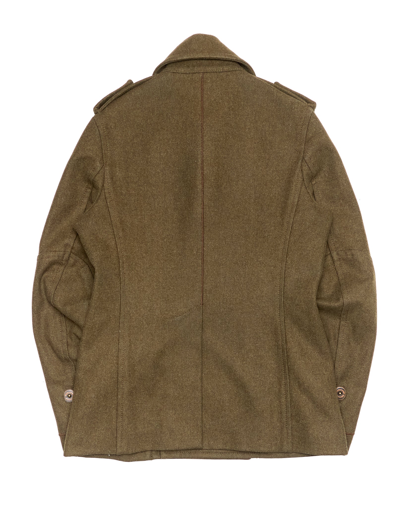 Mid 00s Dsquared Military Style Wool Coat