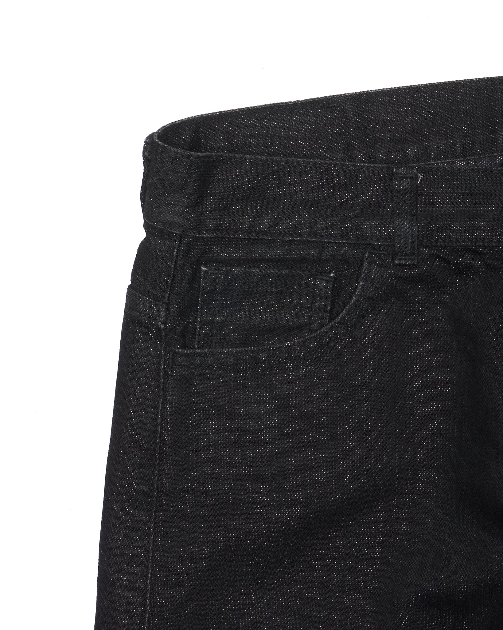 Mid 00s Lad Musician Glittered Black Denim