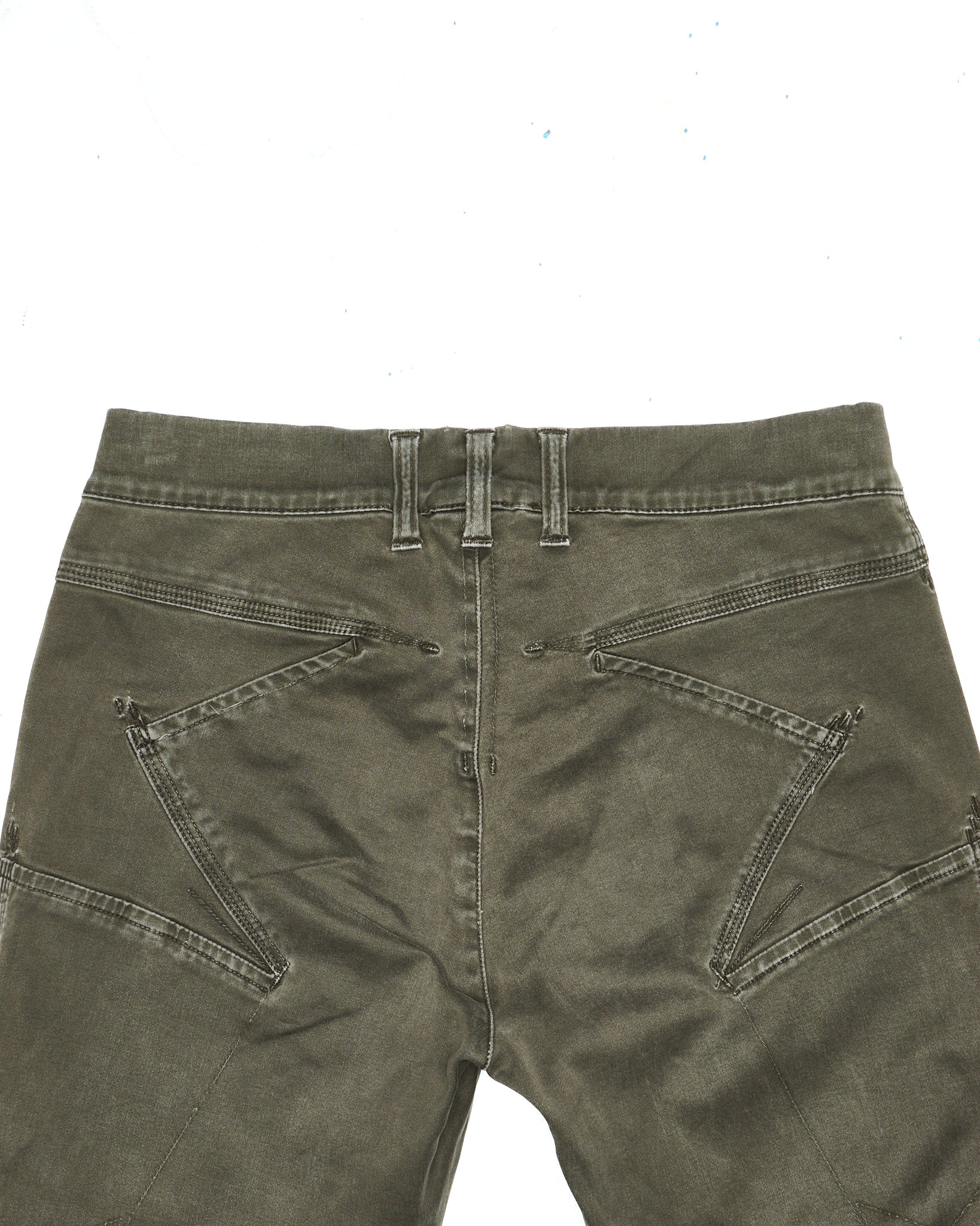 Mid 00s Marithé + François Girbaud Articulated Knee Utility Cargo Capris