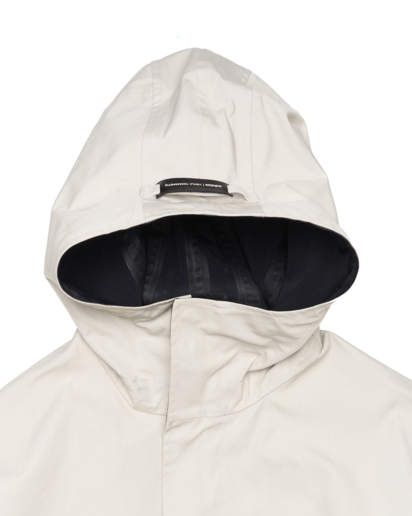 Mid 2010s Y-3 Technical Hooded Mac Coat
