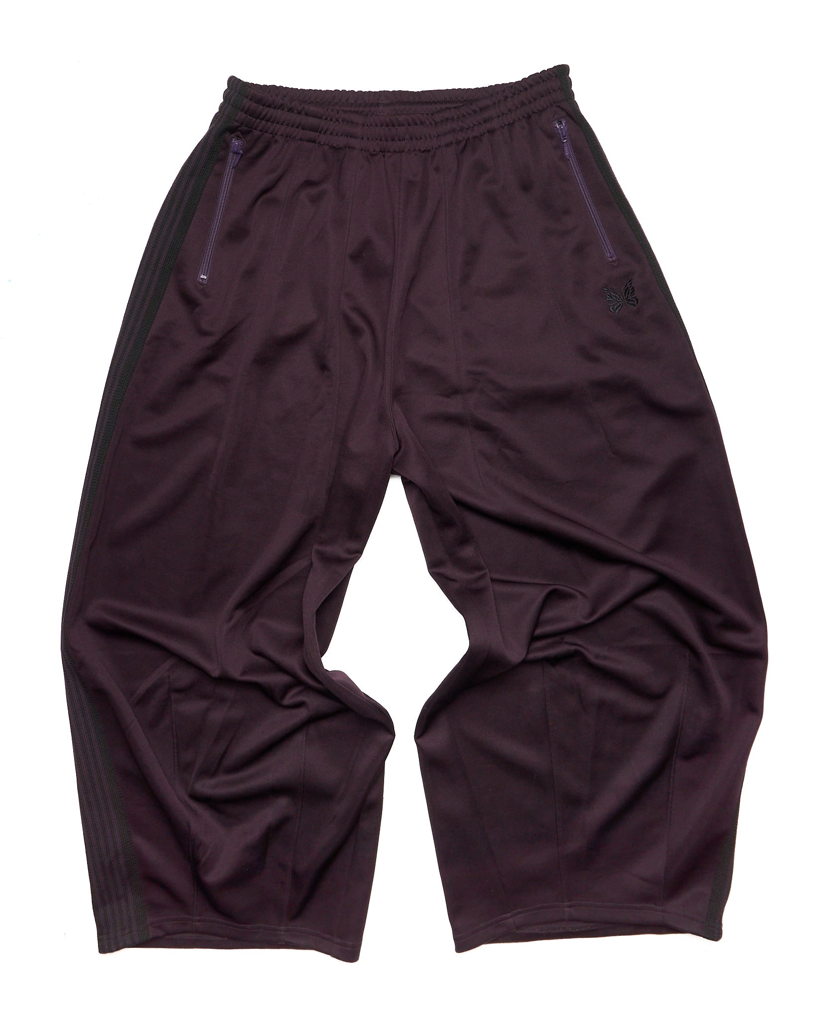 Needles Wide Leg Striped Track Pant