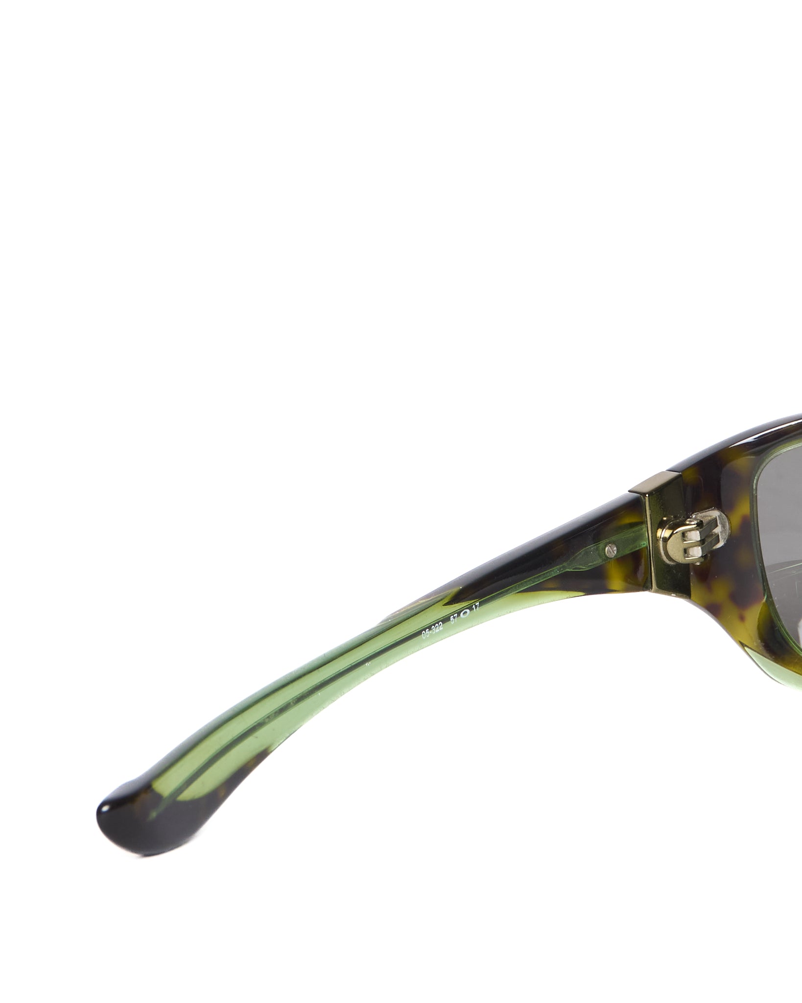 Oakley ‘Disobey’ Bottle Green Tortoise Sunglasses