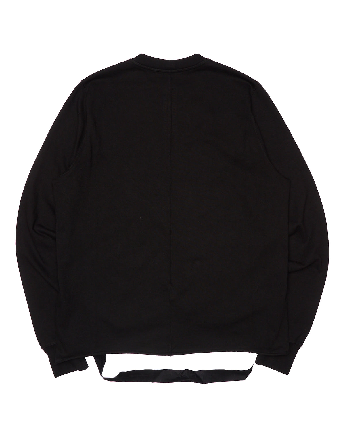Rick Owens DRKSHDW Cotton Black Jersey Crewneck Sweater