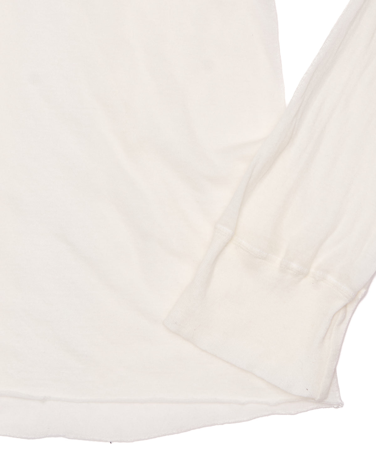 S/S25 Rick Owens ‘HOLLYWOOD’ Unstable Cotton Milk Long-Sleeve
