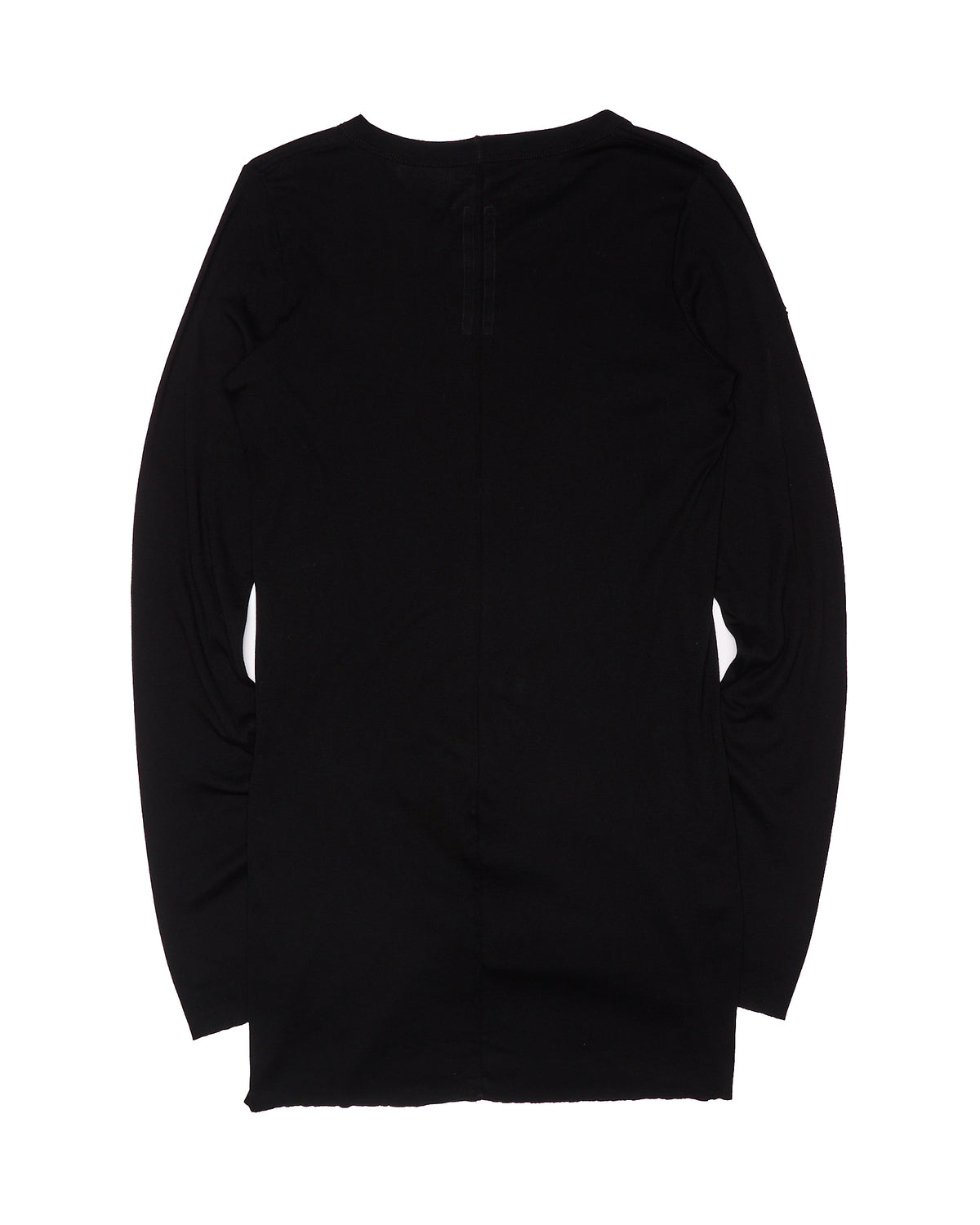 F/W24 Rick Owens ‘PORTERVILLE’  Cashmere Blend Knit Black Long-Sleeve