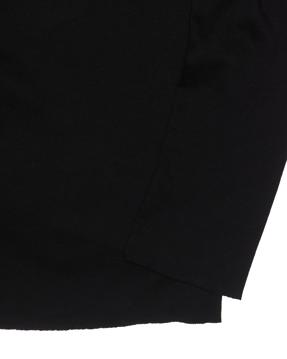 F/W24 Rick Owens ‘PORTERVILLE’  Cashmere Blend Knit Black Long-Sleeve