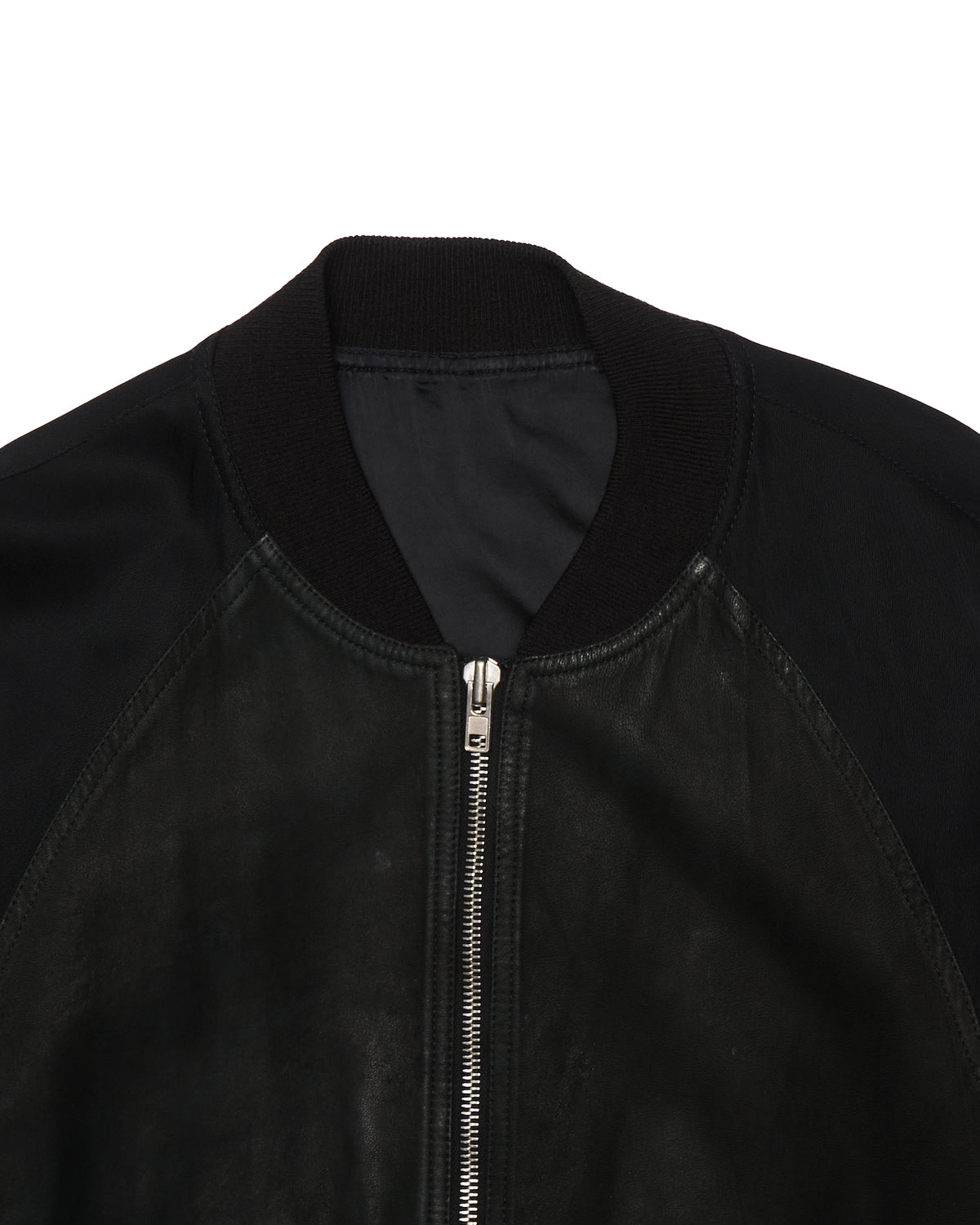 S/S16 Rick Owens “Cyclops” Sheepskin/Silk Embroidered Bomber