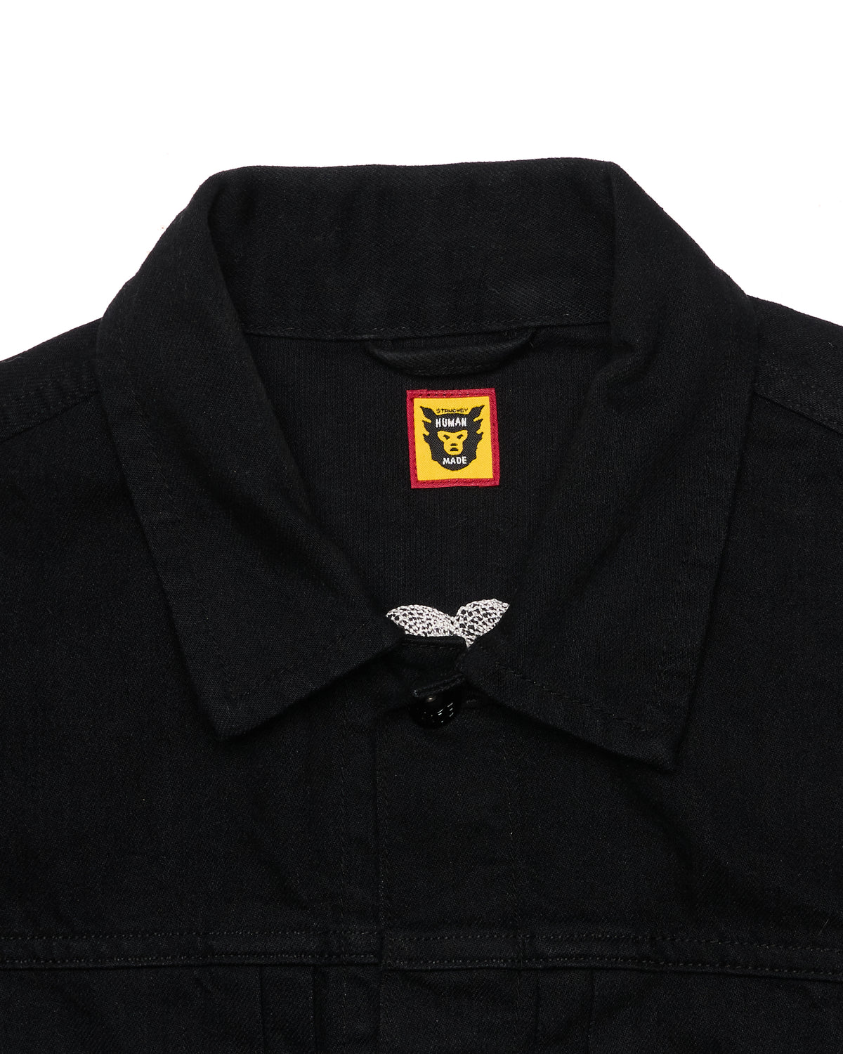 ‘22 Human Made x A$AP Rocky “Human Testing” Black Type II Denim Jacket