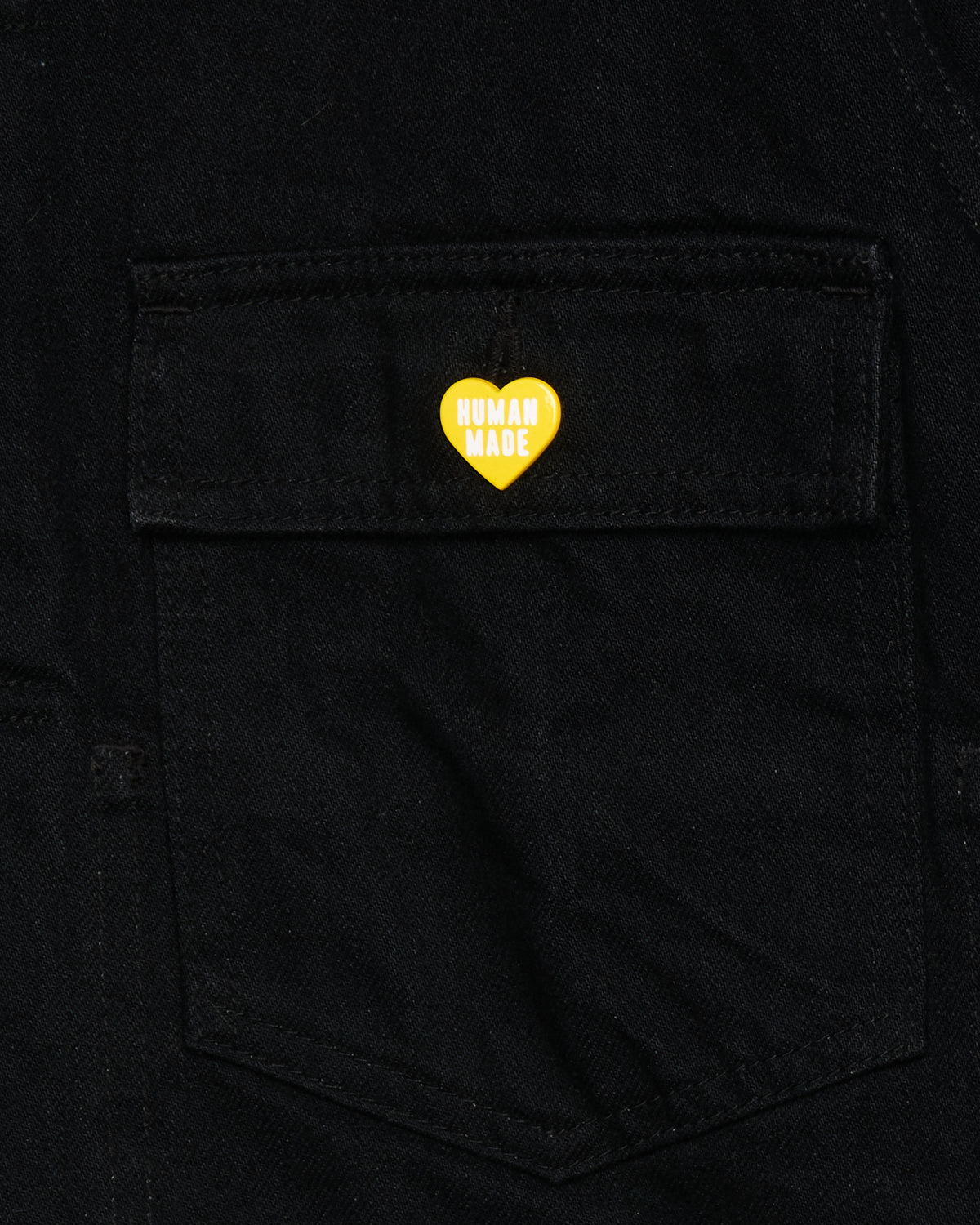 ‘22 Human Made x A$AP Rocky “Human Testing” Black Type II Denim Jacket