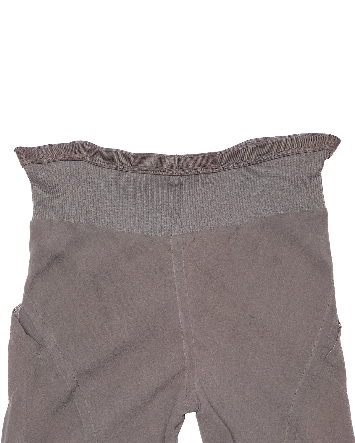 S/S06 Rick Owens ‘TUNGSTEN’ Silk Blend Flare Pants