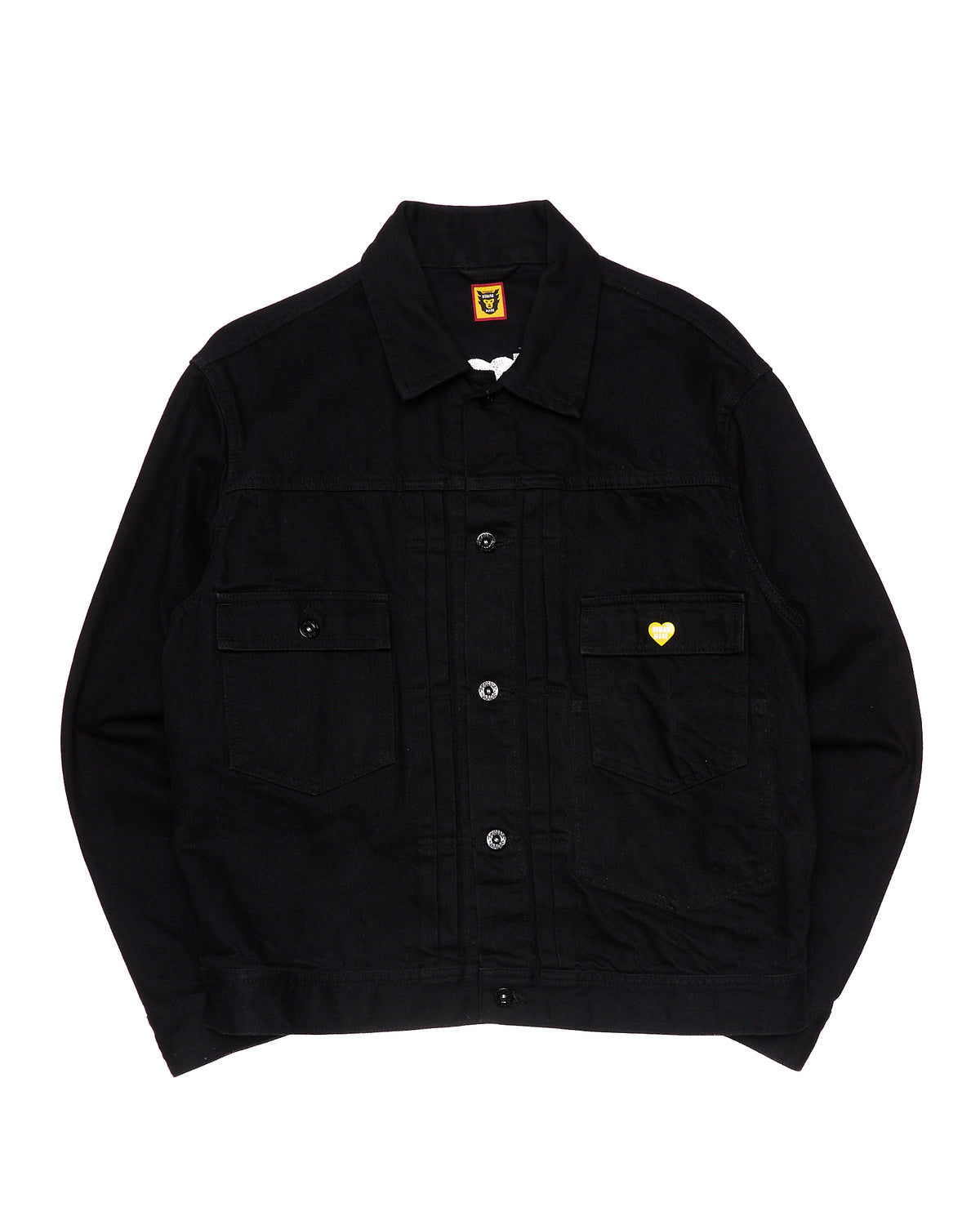 ‘22 Human Made x A$AP Rocky “Human Testing” Black Type II Denim Jacket