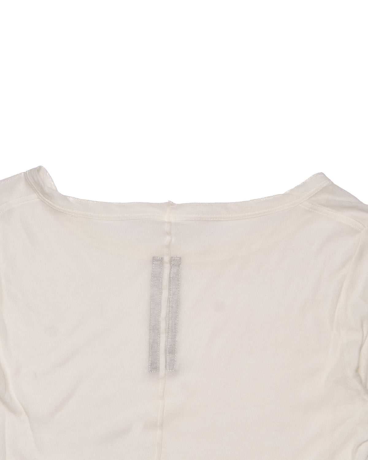 S/S25 Rick Owens ‘HOLLYWOOD’ Ribbed Jersey Milk Long-Sleeve