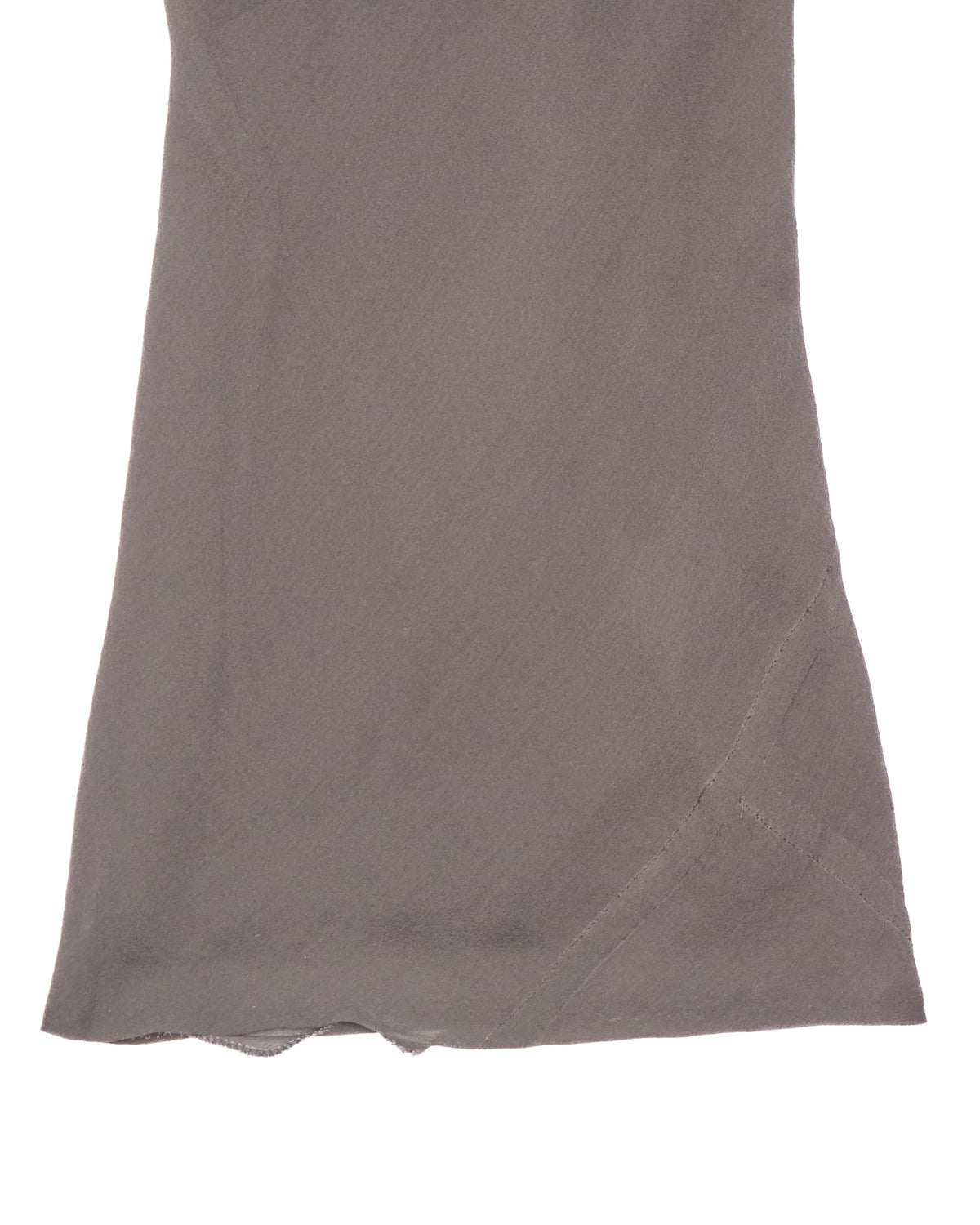 S/S06 Rick Owens ‘TUNGSTEN’ Silk Blend Flare Pants