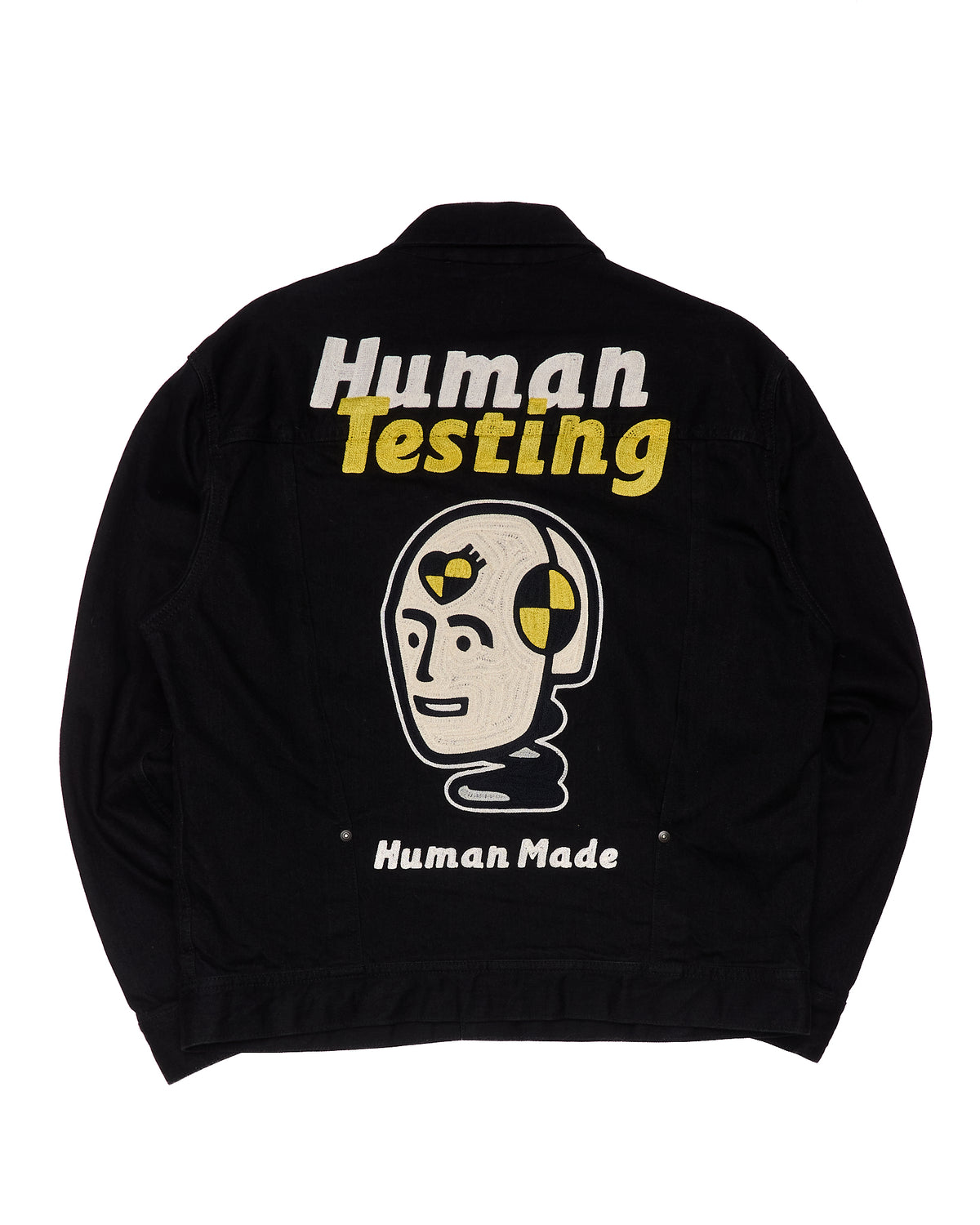 ‘22 Human Made x A$AP Rocky “Human Testing” Black Type II Denim Jacket