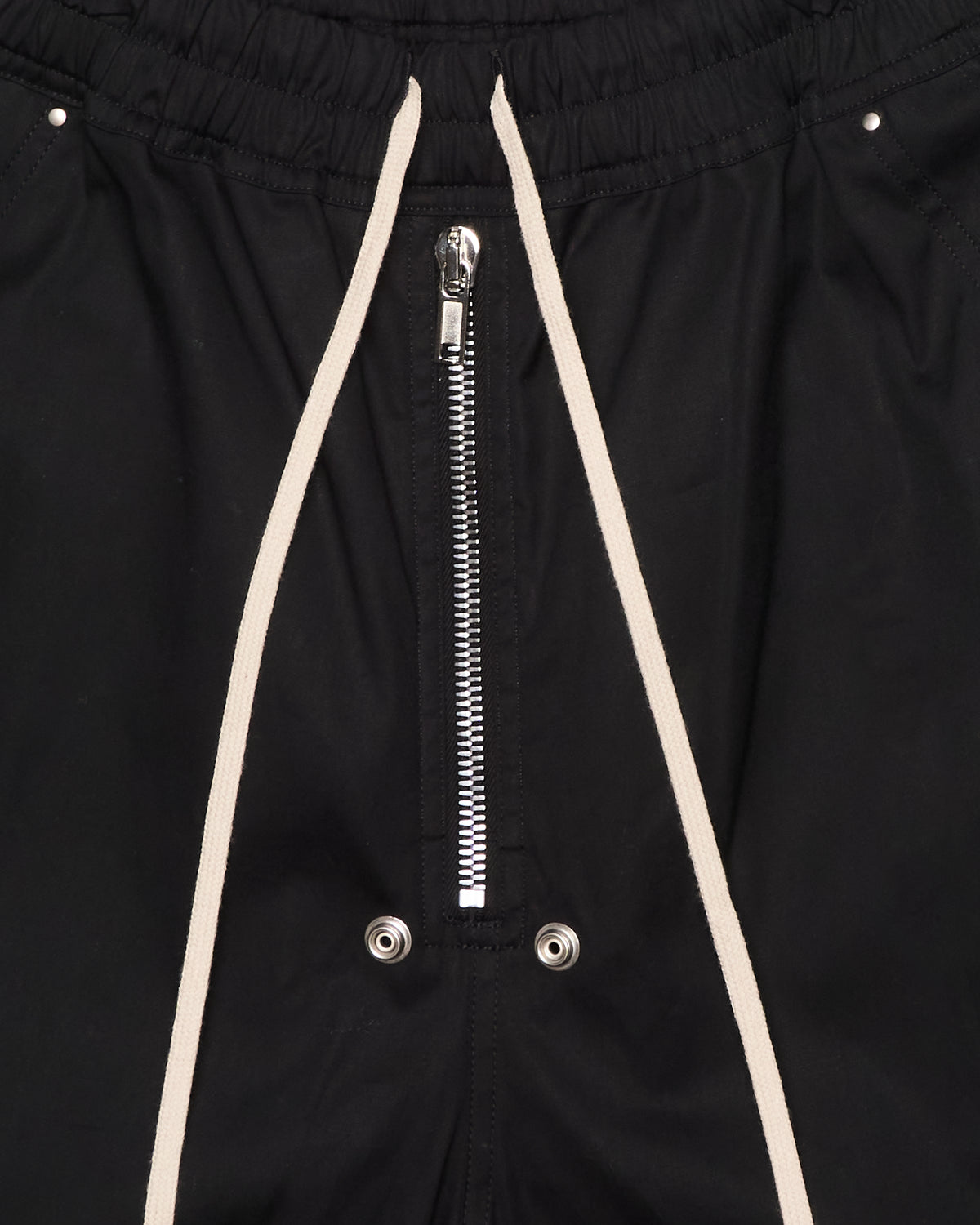 F/W25 Rick Owens ‘CONCORDIANS’ Wide Leg Heavy Cotton Black Bela Pants