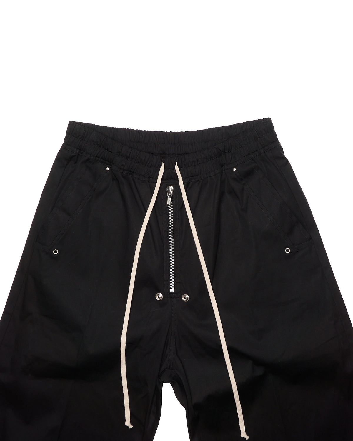 F/W25 Rick Owens ‘CONCORDIANS’ Wide Leg Heavy Cotton Black Bela Pants