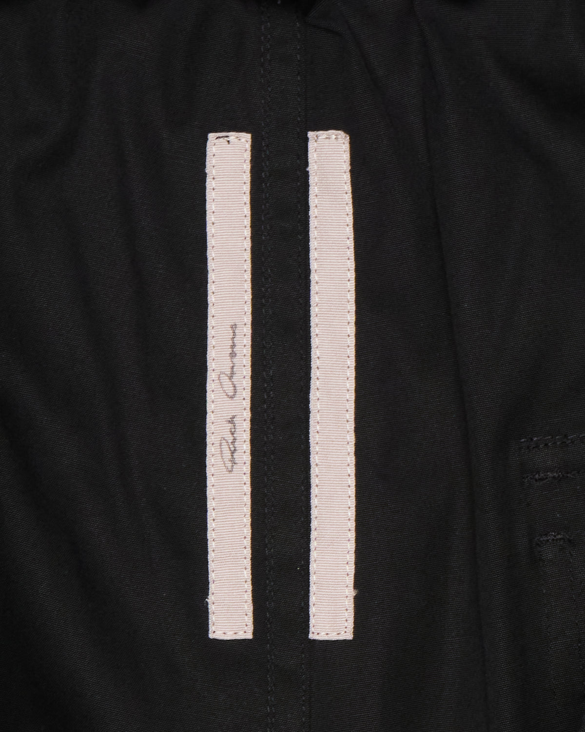 F/W25 Rick Owens ‘CONCORDIANS’ Wide Leg Heavy Cotton Black Bela Pants