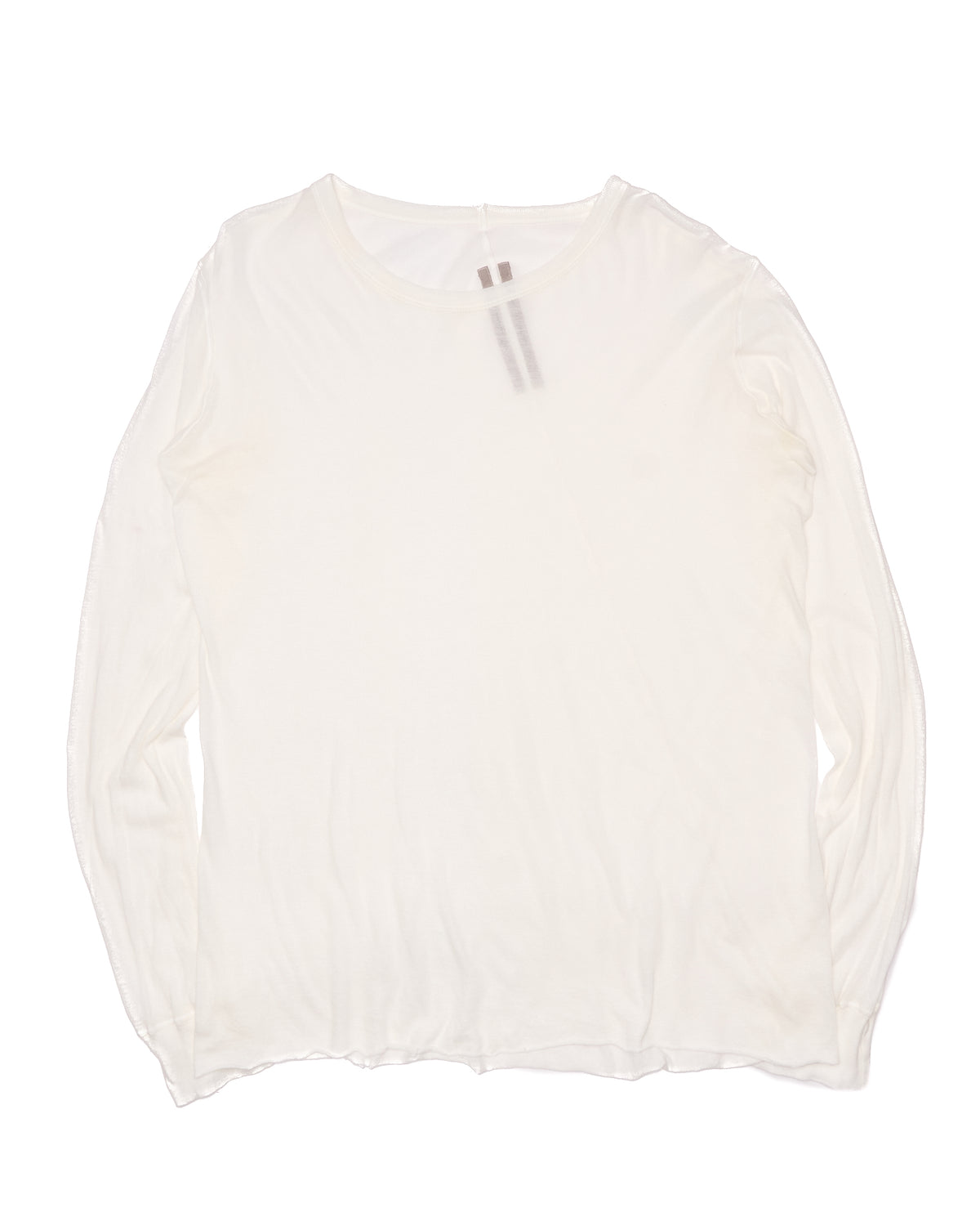 S/S25 Rick Owens ‘HOLLYWOOD’ Unstable Cotton Milk Long-Sleeve