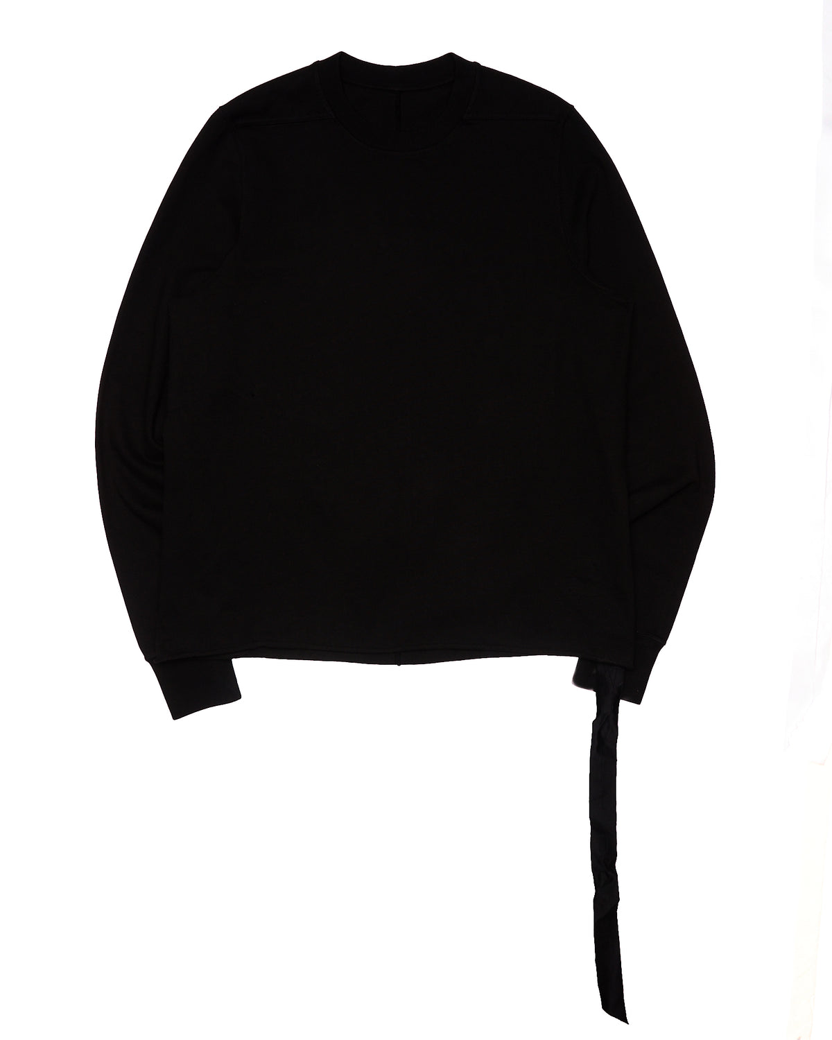 Rick Owens DRKSHDW Cotton Black Jersey Crewneck Sweater