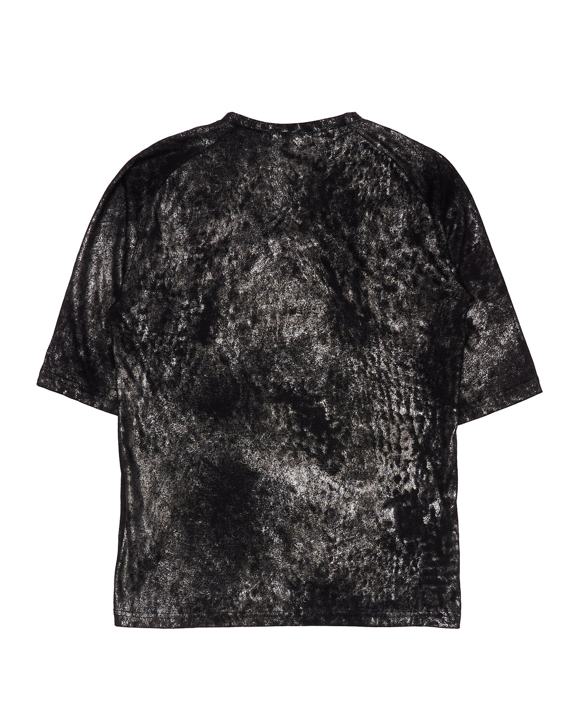 Tornado Mart Tribal Embroidery Black V-neck Tee Shirt
