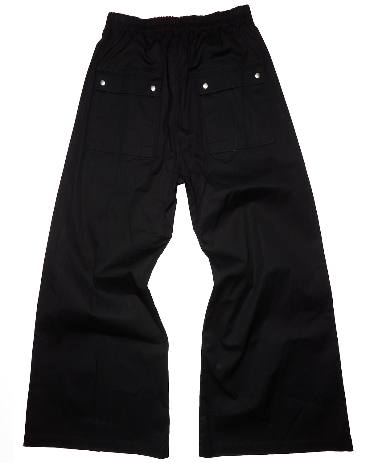 F/W25 Rick Owens ‘CONCORDIANS’ Wide Leg Heavy Cotton Black Bela Pants