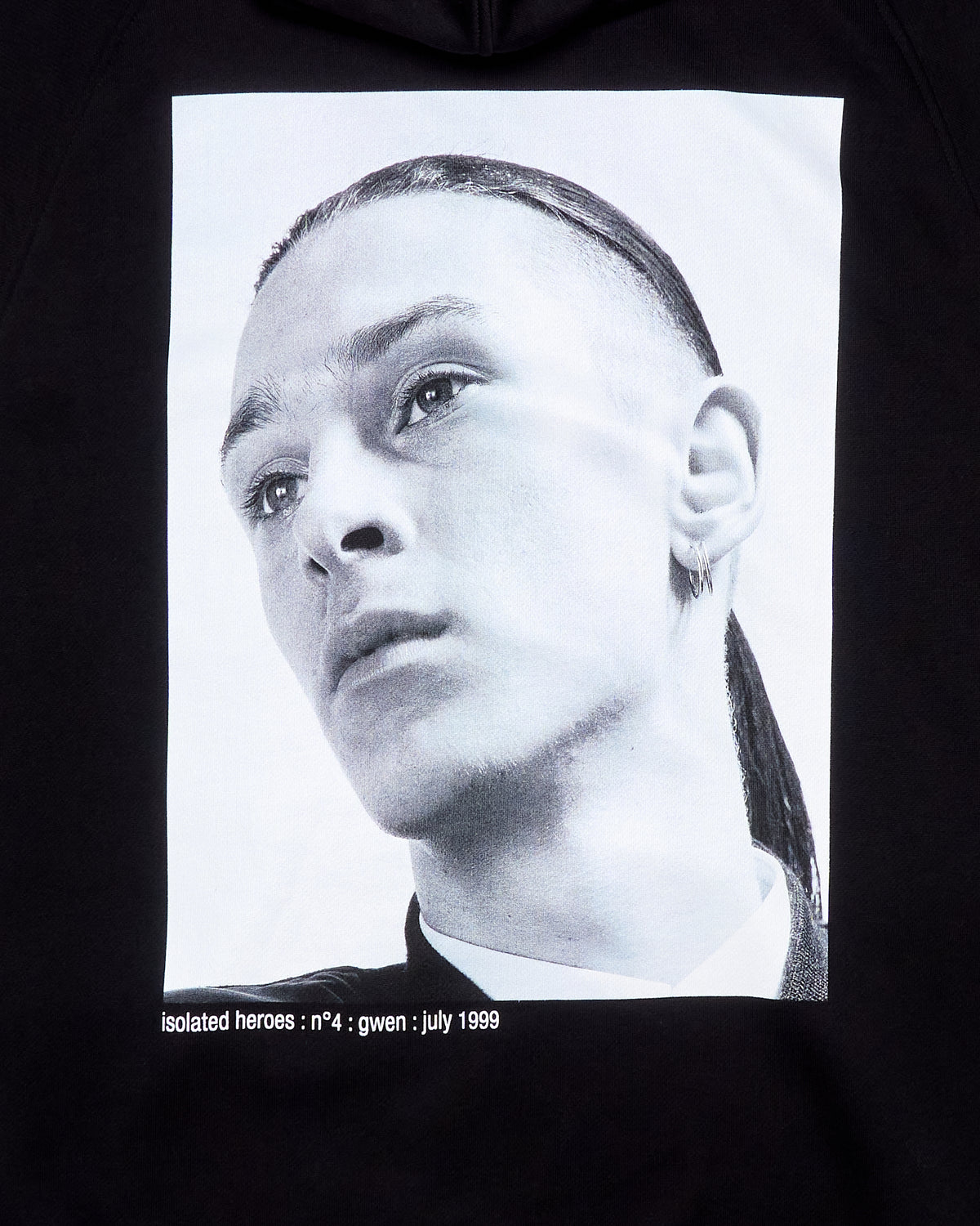 S/S16 Raf Simons “Isolated Heroes” Black Sleeveless Hoodie
