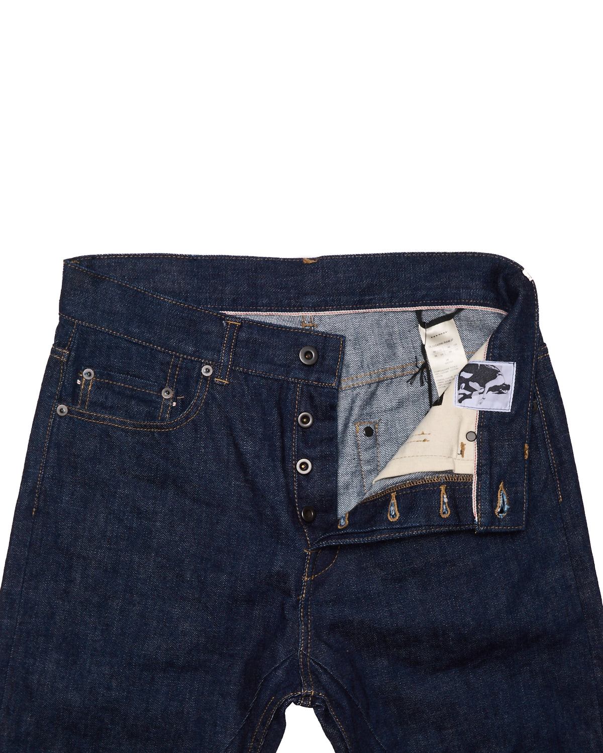 Rick Owens DRKSHDW 14oz Indigo Detroit Cut Slim-Fit Jeans