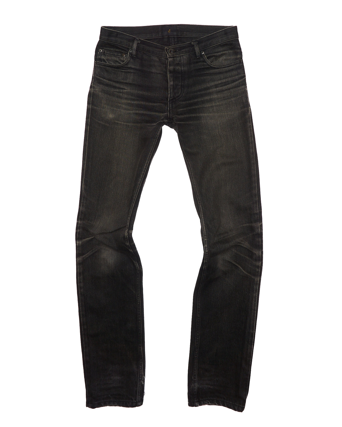 Early 00s Ato Dark Grey Skinny Jeans