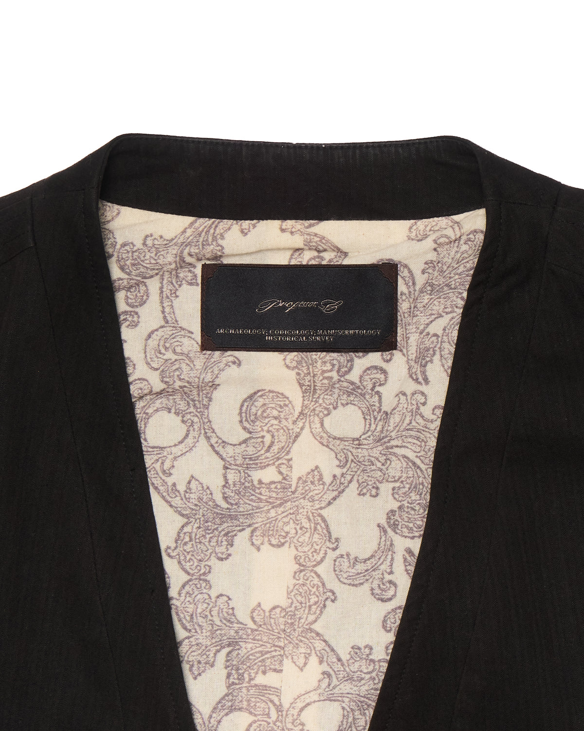 F/W23 Professor.E Black Kimono/Fencing Jacket