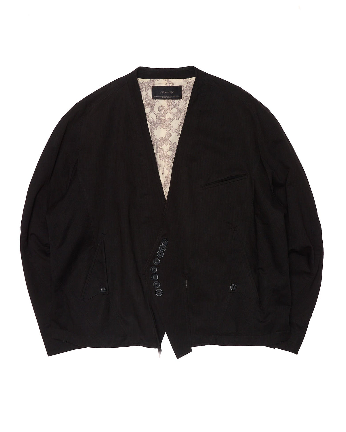 F/W23 Professor.E Black Kimono/Fencing Jacket