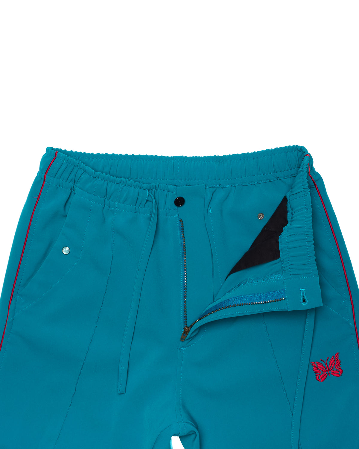 Needles Red Piping Flared Turquoise Track Pant