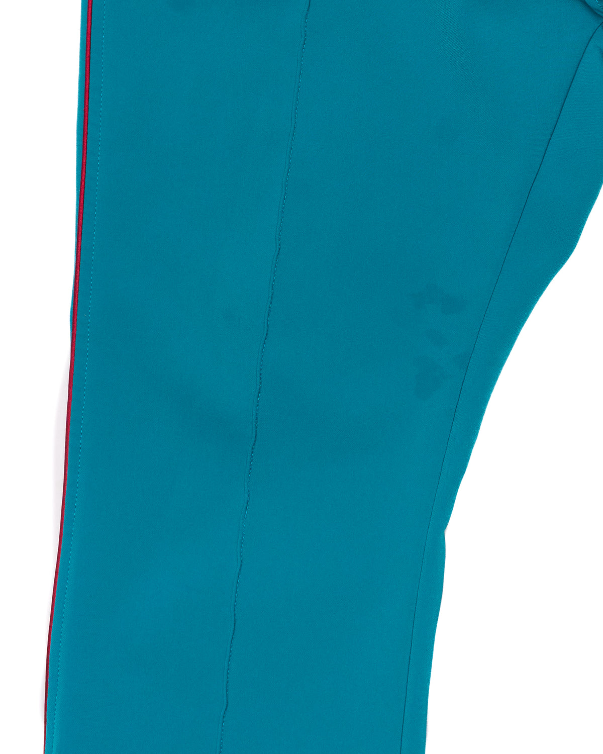 Needles Red Piping Flared Turquoise Track Pant
