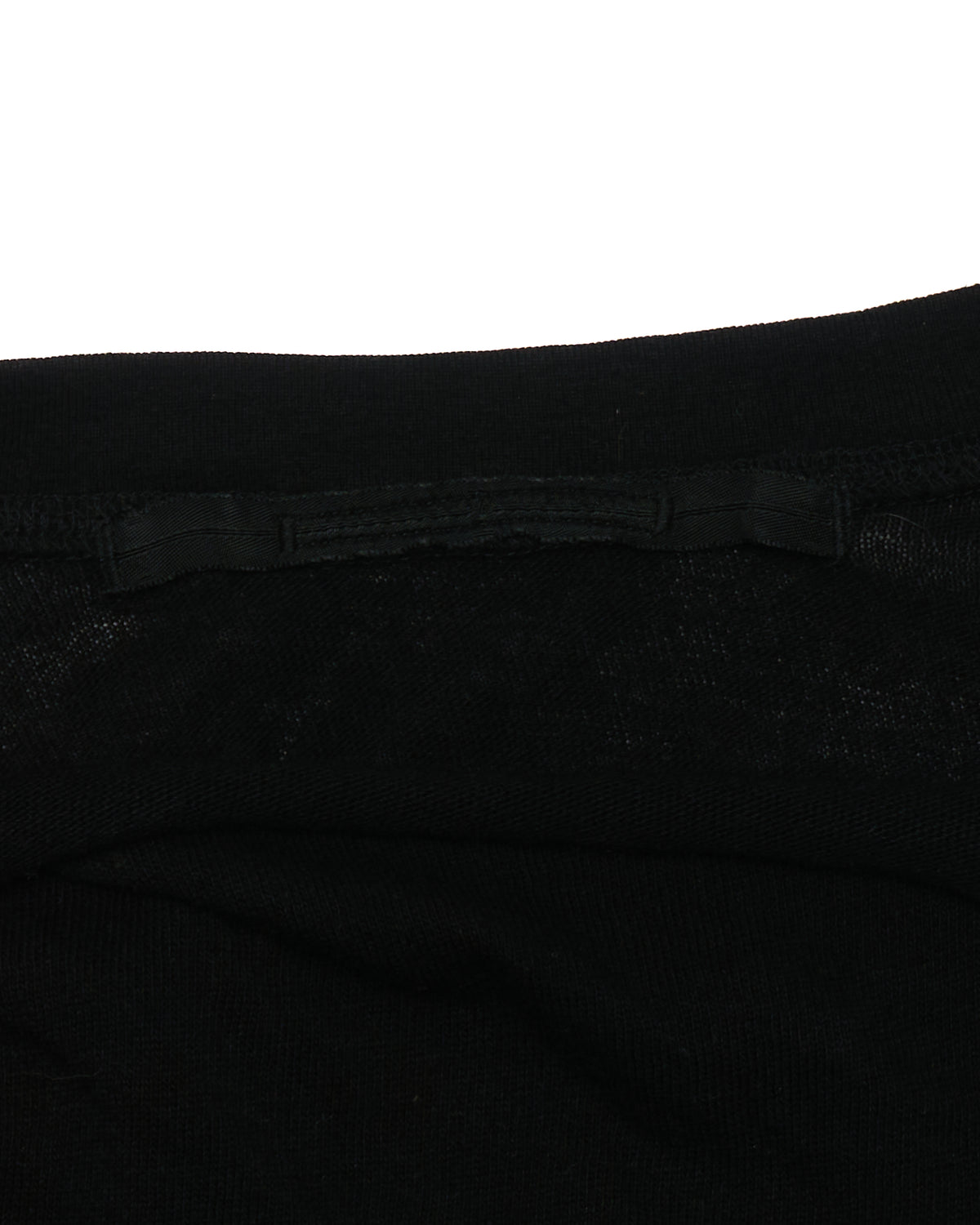 F/W14 Julius_7 “Glitch” Roll-neck Black Long Knit Sweater