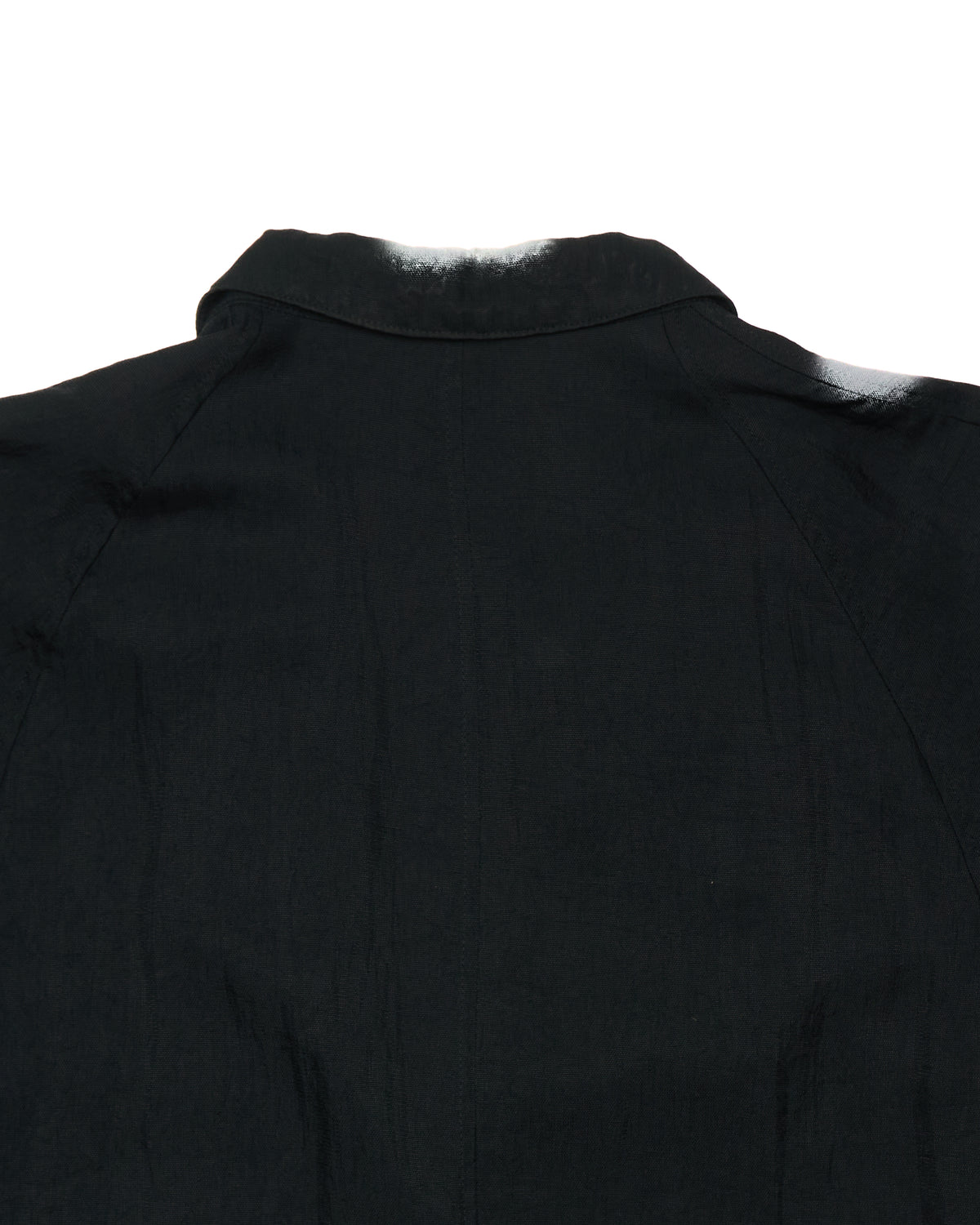 Late 80s Y’s for Men Yohji Yamamoto Black Nylon Trench Coat