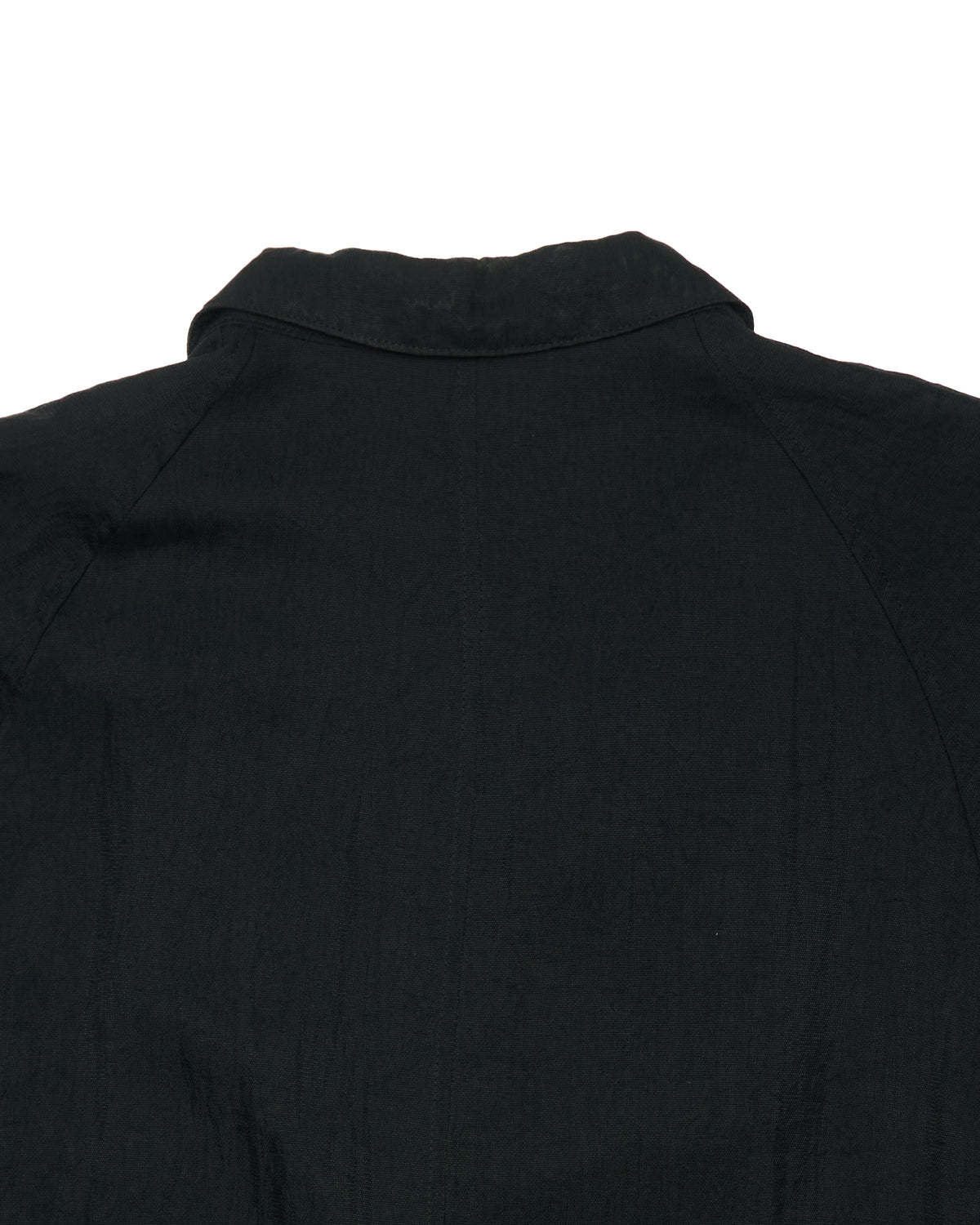 Late 80s Y’s for Men Yohji Yamamoto Black Nylon Trench Coat