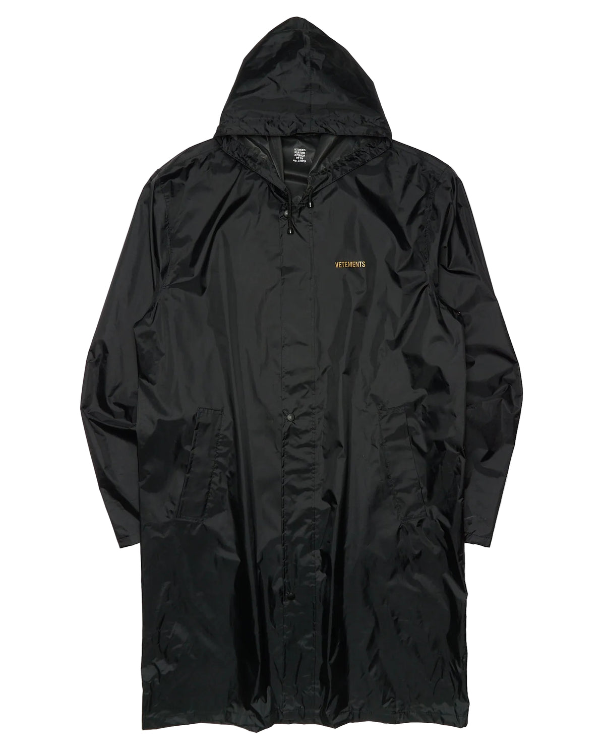 S/S16 Vetements Pour Femme Logo Raincoat