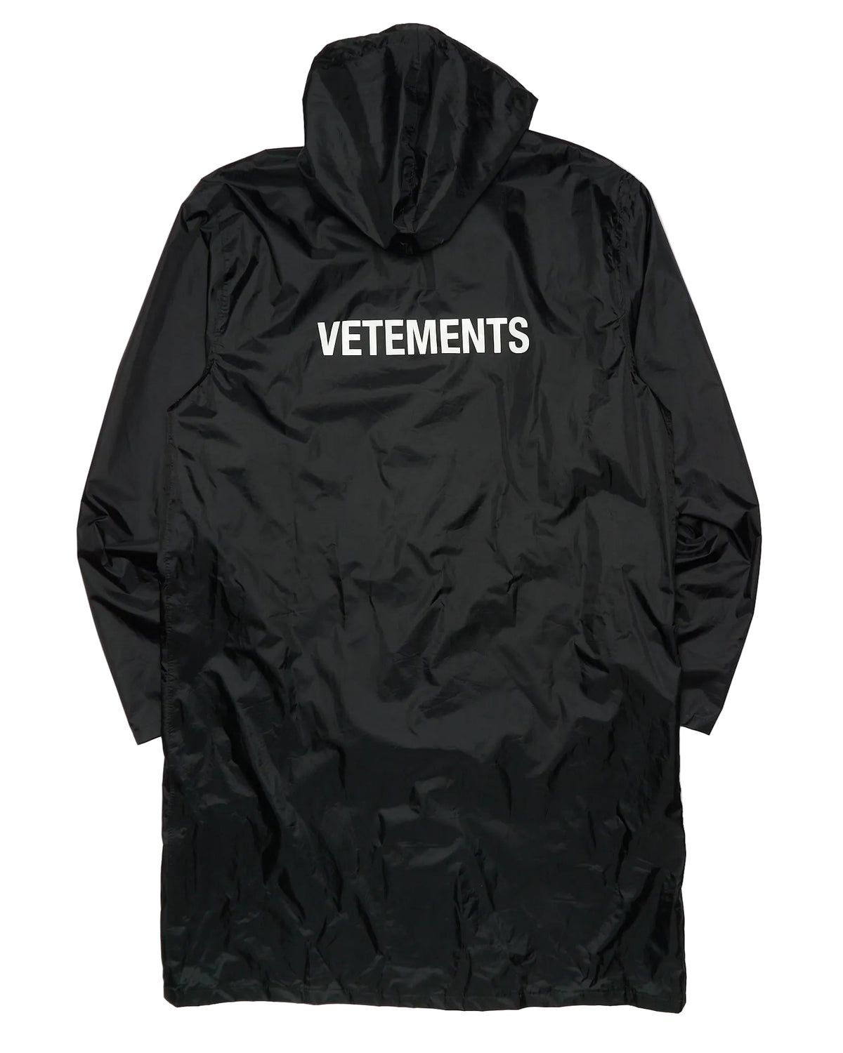 S/S16 Vetements Pour Femme Logo Raincoat