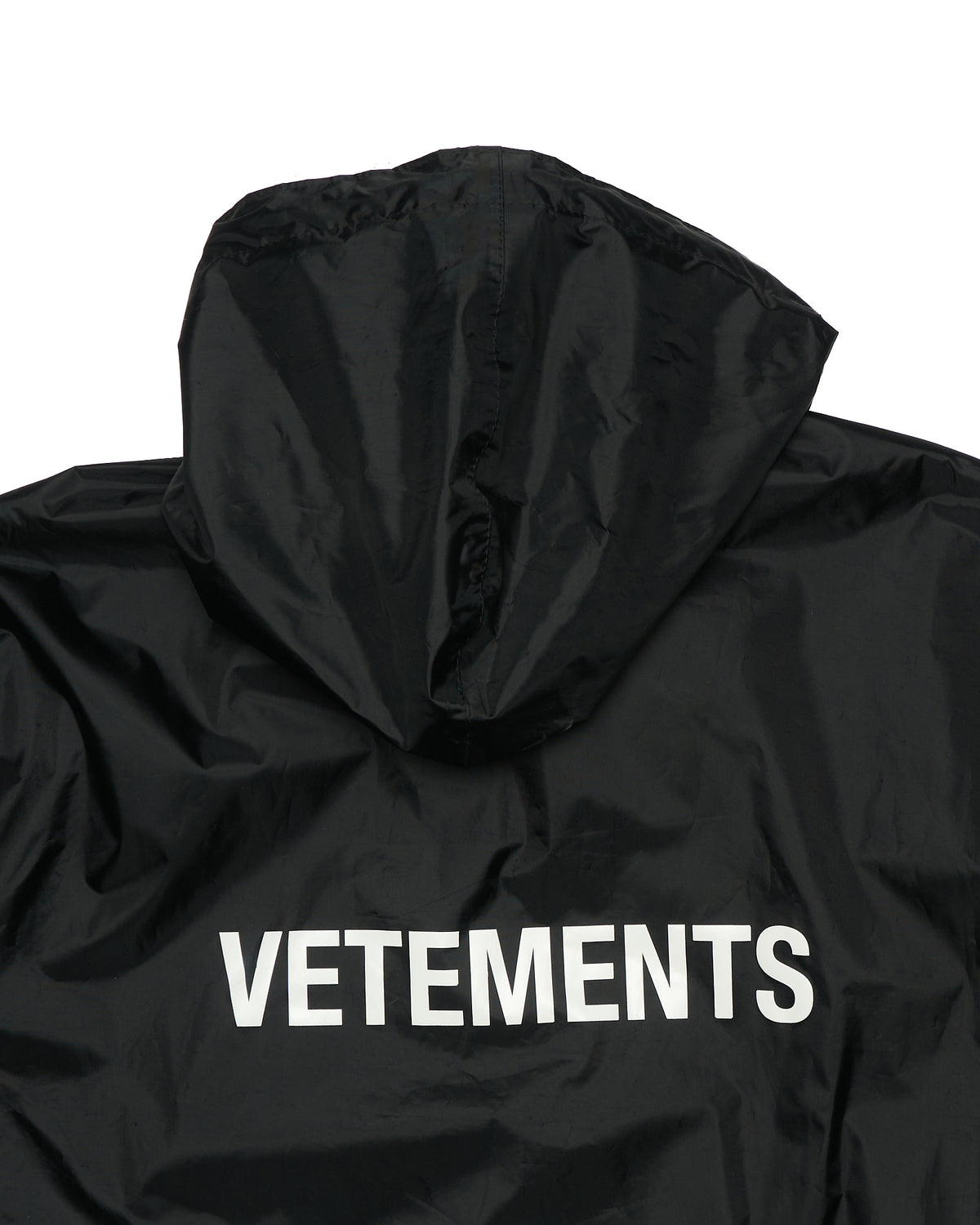 S/S16 Vetements Pour Femme Logo Raincoat
