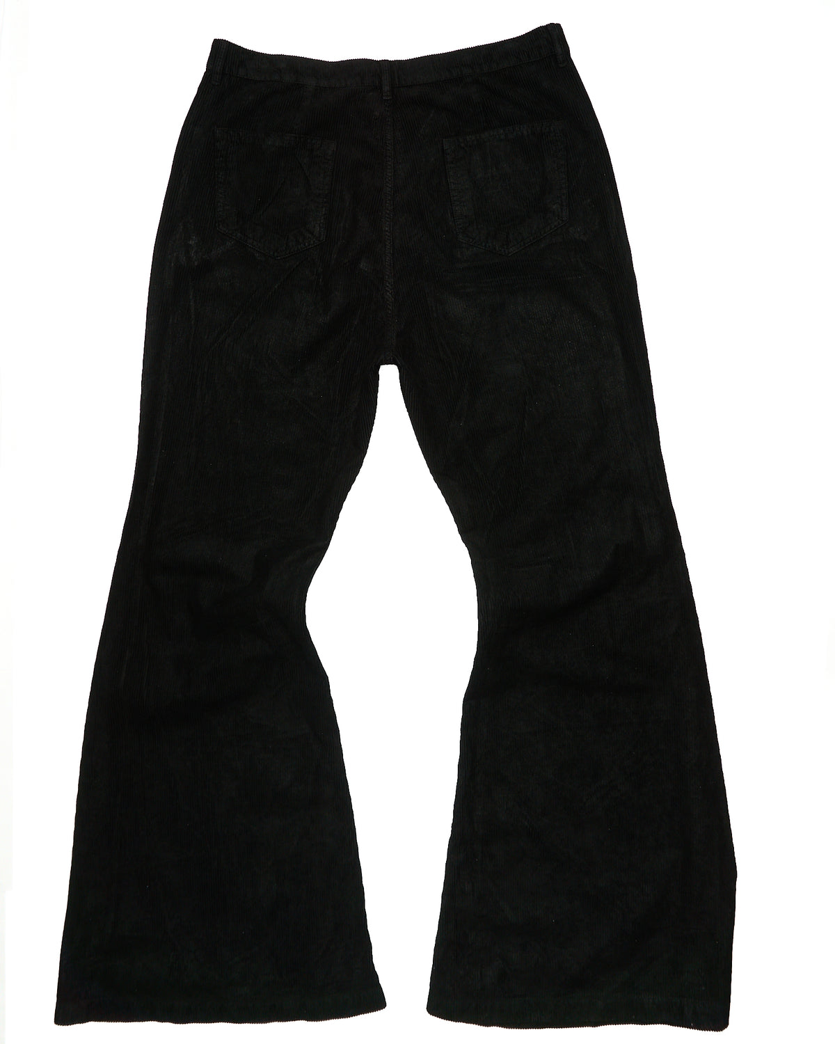 Rick Owens DRKSHDW Bolan Foil Coated Corduroy Bootcut Pants