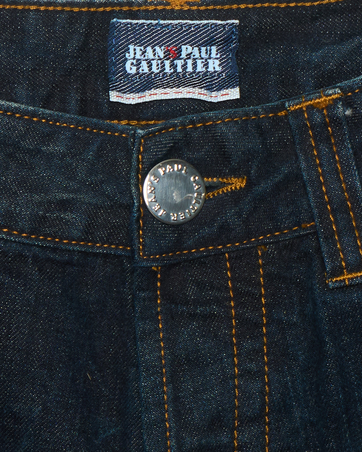 Early 00s Jean Paul Gaultier Paint Splatter Straight Leg Jeans