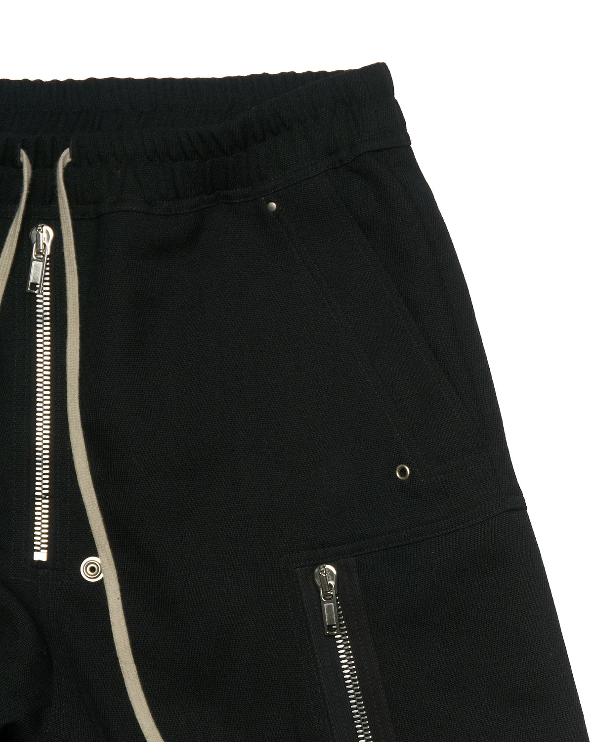 F/W25 Rick Owens ‘CONCORDIANS’ Black Wool Cargo Bela Pants
