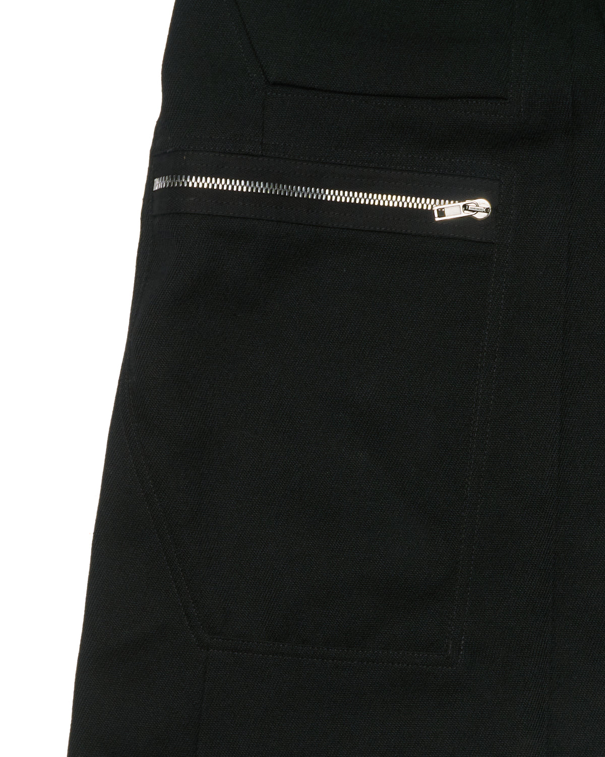F/W25 Rick Owens ‘CONCORDIANS’ Black Wool Cargo Bela Pants