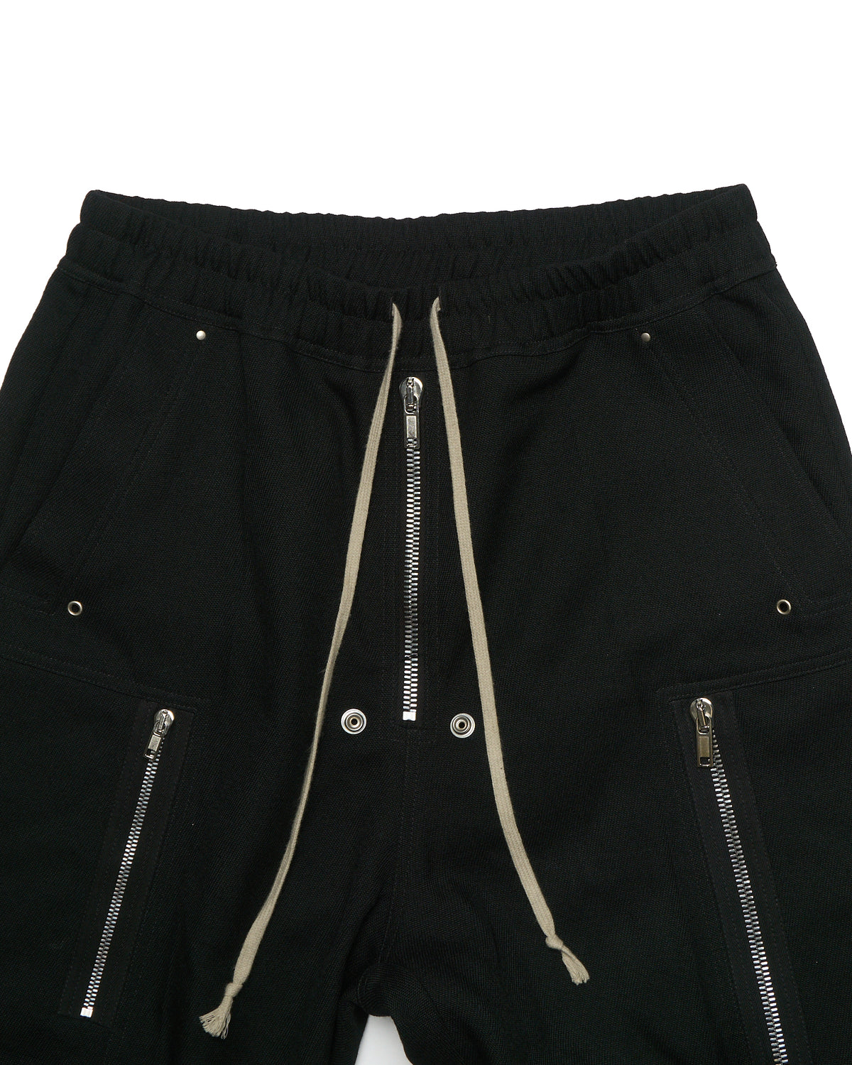 F/W25 Rick Owens ‘CONCORDIANS’ Black Wool Cargo Bela Pants