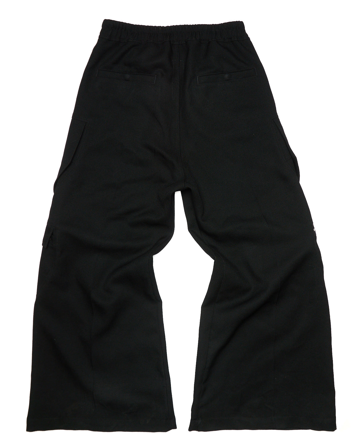 F/W25 Rick Owens ‘CONCORDIANS’ Black Wool Cargo Bela Pants