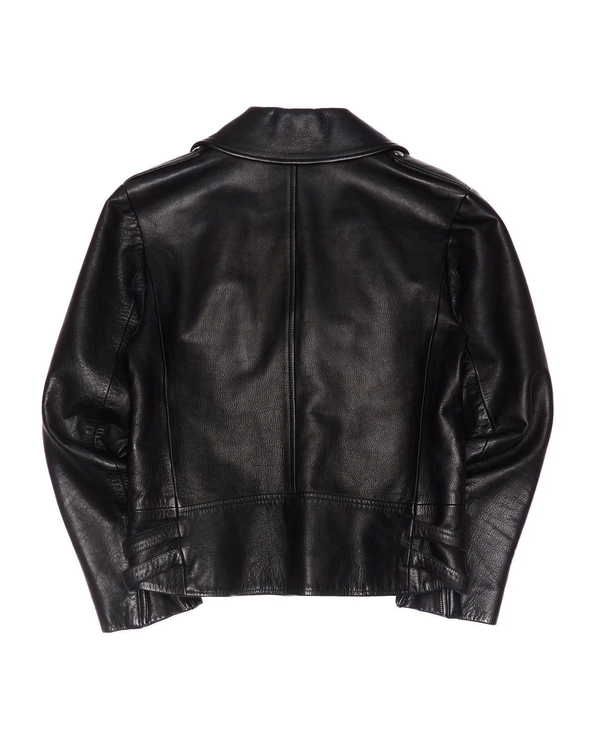A/W11 blackmeans x G.V.G.V Black Biker Leather Jacket