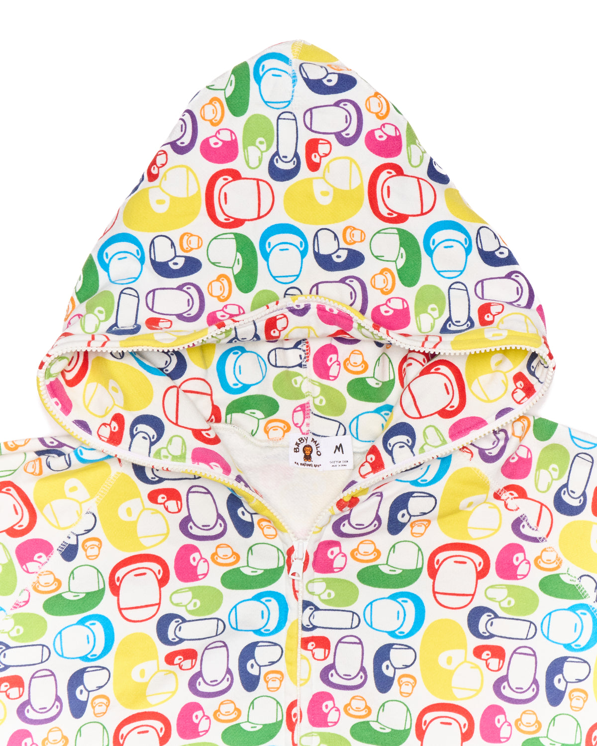 ‘05 BAPE Baby Milo Multi-Colour Camo Full-Zip Hoodie
