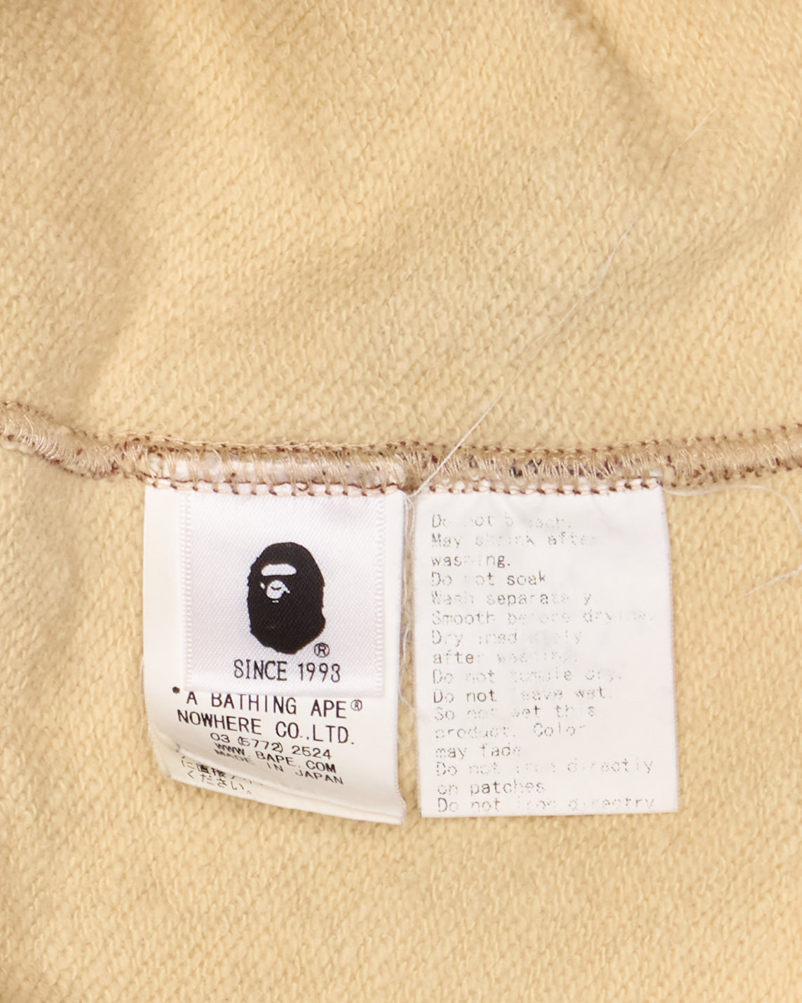 ‘08 BAPE Brown/Red Plaid Shark Full-Zip Hoodie