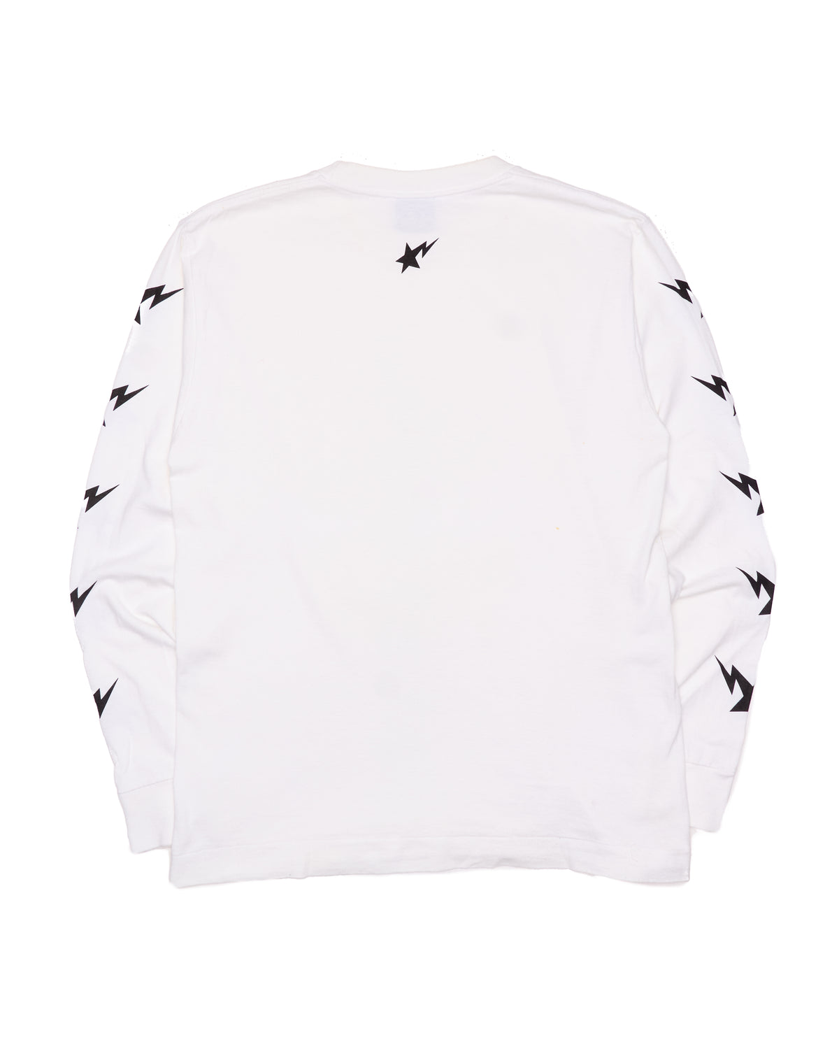 Early 00s BAPE “Sta” White Longsleeve Shirt