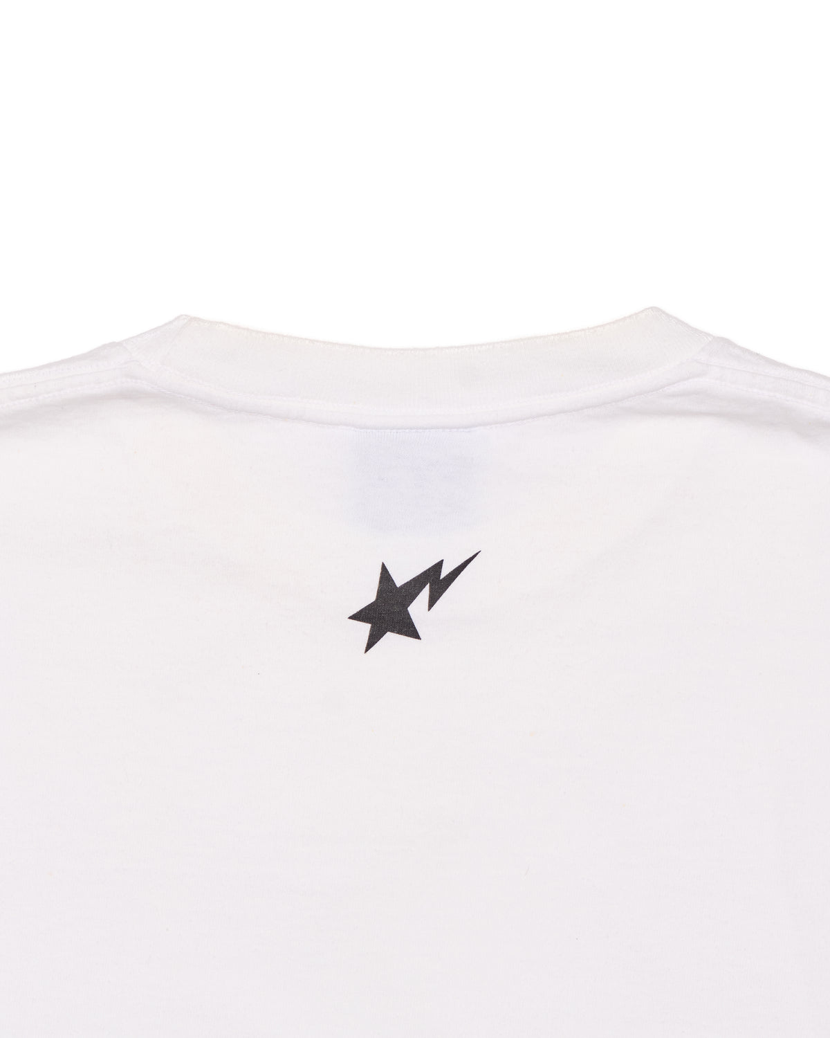 Early 00s BAPE “Sta” White Longsleeve Shirt