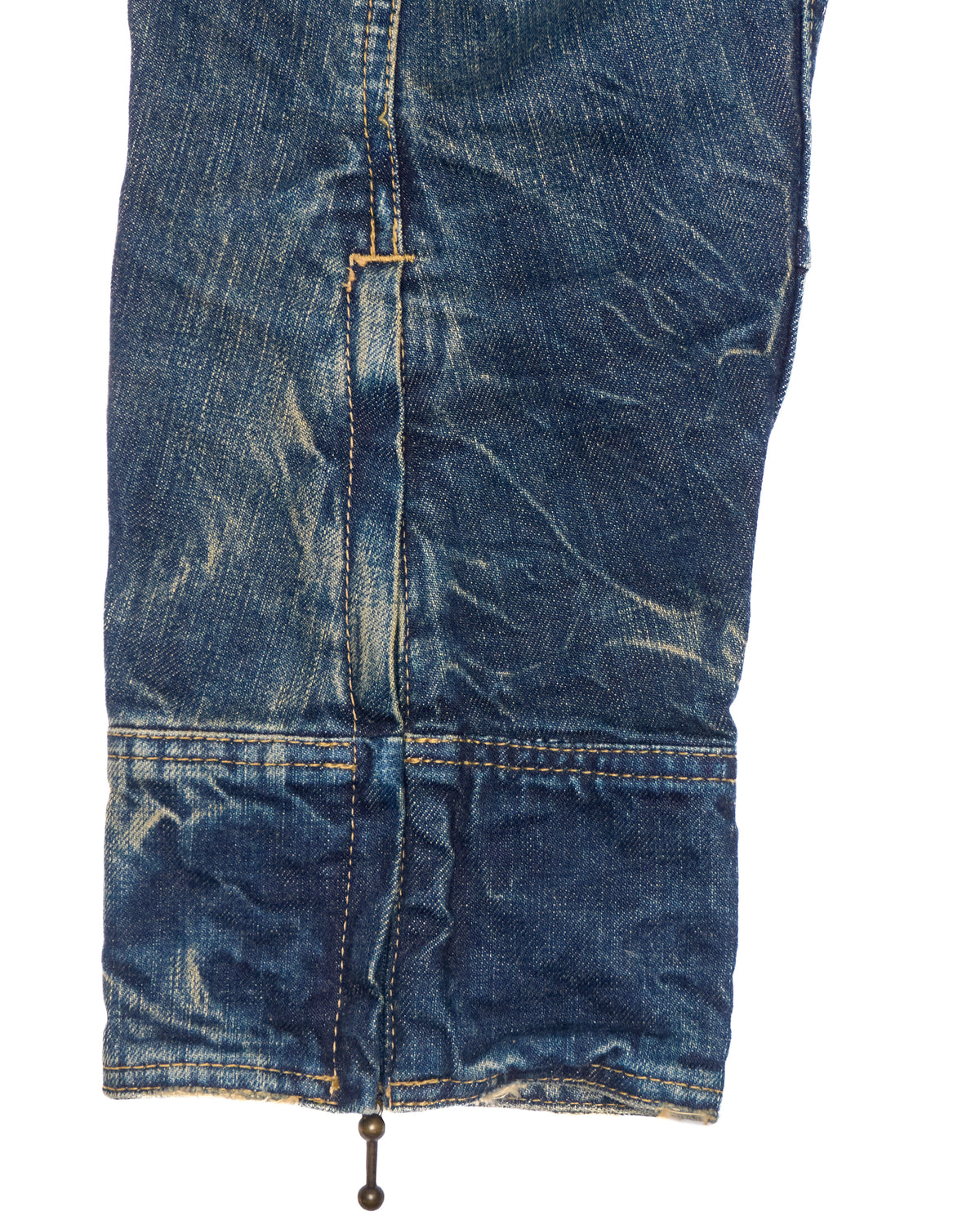 Early 00s Hysterics Studded Cargo Capri Jeans